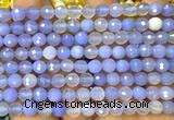 CAA6421 15 inches 6mm round blue banded agate beads wholesale