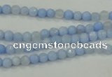 CAA734 15.5 inches 4mm faceted round blue lace agate beads wholesale