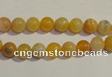 CAA87 15.5 inches 6mm round botswana agate gemstone beads