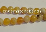 CAA88 15.5 inches 8mm round botswana agate gemstone beads