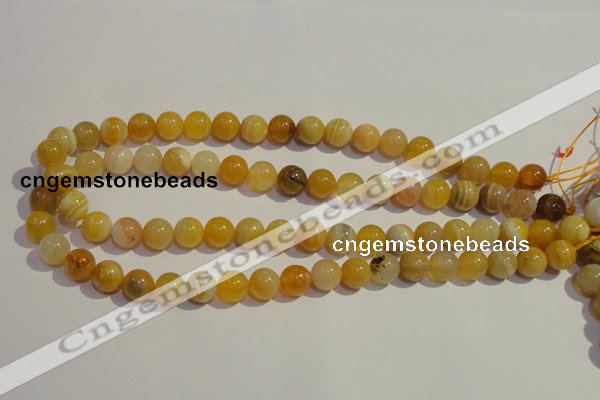 CAA91 15.5 inches 14mm round botswana agate gemstone beads