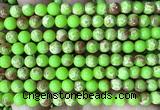 CAB1036 15 inches 6mm round agalmatolite beads wholesale