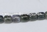 CAB391 15.5 inches 8*8mm column moss agate gemstone beads wholesale