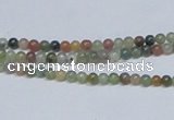 CAB429 15.5 inches 3mm round indian agate gemstone beads wholesale