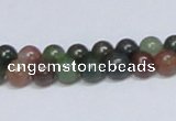 CAB432 15.5 inches 7mm round indian agate gemstone beads wholesale