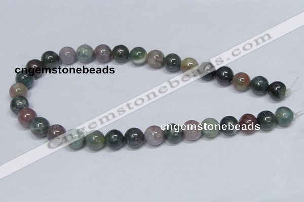 CAB434 15.5 inches 12mm round indian agate gemstone beads wholesale