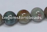 CAB435 15.5 inches 14mm round indian agate gemstone beads wholesale