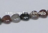 CAB453 15.5 inches 10*10mm heart indian agate gemstone beads