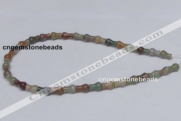 CAB465 15.5 inches 8*12mm vase-shaped indian agate gemstone beads