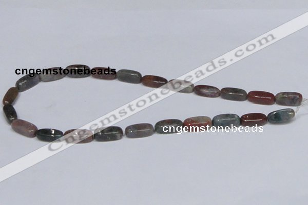 CAB473 15.5 inches 6*8*18mm cuboid indian agate gemstone beads