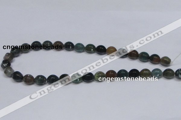 CAB474 15.5 inches 10*12mm star fruit shaped indian agate gemstone beads