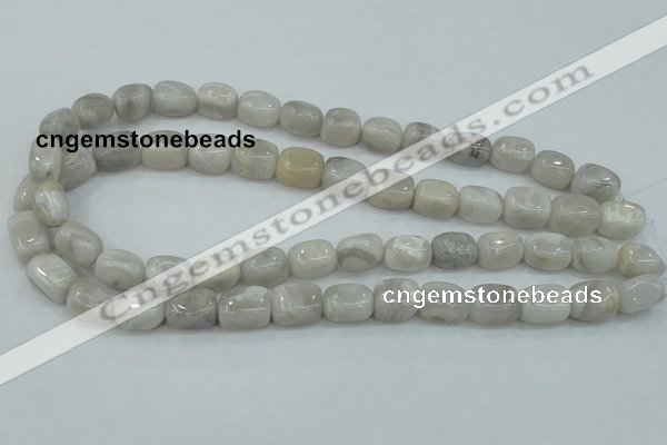 CAB903 15.5 inches 10*14mm nugget natural crazy agate beads wholesale