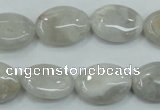 CAB911 15.5 inches 13*18mm oval natural crazy agate beads wholesale