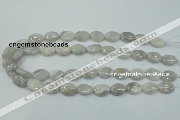 CAB911 15.5 inches 13*18mm oval natural crazy agate beads wholesale