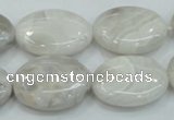 CAB912 15.5 inches 18*25mm oval natural crazy agate beads wholesale