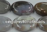 CAB960 15.5 inches 22*30mm oval ocean agate gemstone beads