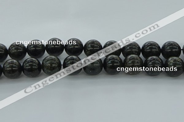 CAE08 15.5 inches 18mm round astrophyllite beads wholesale