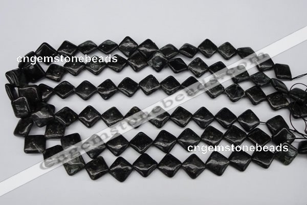 CAE100 15.5 inches 12*12mm diamond astrophyllite beads wholesale