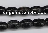 CAE11 15.5 inches 10*14mm rice astrophyllite beads wholesale