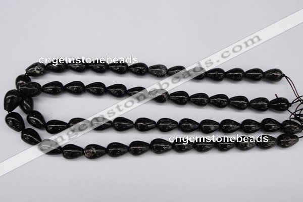 CAE21 15.5 inches 10*14mm teardrop astrophyllite beads wholesale