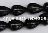 CAE22 15.5 inches 13*18mm teardrop astrophyllite beads wholesale