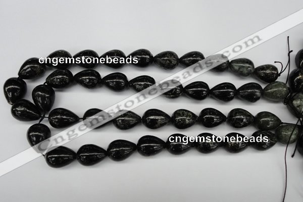 CAE23 15.5 inches 15*20mm teardrop astrophyllite beads wholesale