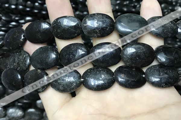 CAE301 15.5 inches 15*20mm oval astrophyllite beads wholesale