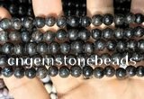 CAE305 15.5 inches 6mm round astrophyllite gemstone beads