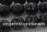 CAE38 15.5 inches 12mm faceted round astrophyllite beads wholesale