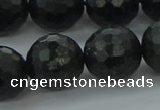 CAE40 15.5 inches 16mm faceted round astrophyllite beads wholesale