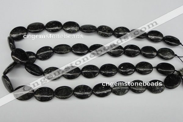 CAE58 15.5 inches 15*20mm oval astrophyllite beads wholesale