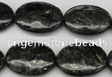 CAE59 15.5 inches 18*25mm oval astrophyllite beads wholesale