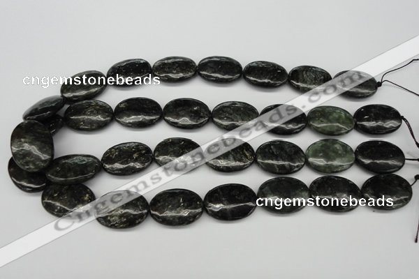 CAE59 15.5 inches 18*25mm oval astrophyllite beads wholesale