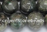 CAF108 15.5 inches 18mm round Africa stone beads wholesale