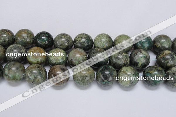 CAF111 15.5 inches 25mm round Africa stone beads wholesale
