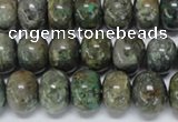 CAF115 15.5 inches 6*10mm rondelle Africa stone beads wholesale