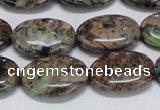 CAF126 15.5 inches 12*16mm oval Africa stone beads wholesale