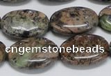 CAF127 15.5 inches 13*18mm oval Africa stone beads wholesale