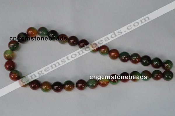 CAG1002 15.5 inches 12mm round rainbow agate beads wholesale