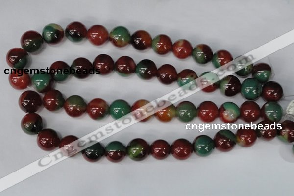 CAG1004 15.5 inches 16mm round rainbow agate beads wholesale