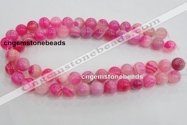 CAG139 14mm smooth round madagascar agate stone beads Wholesale