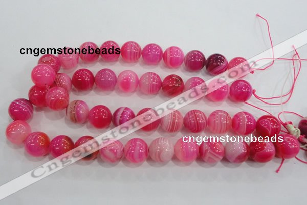 CAG140 smooth round 16mm madagascar agate stone beads Wholesale