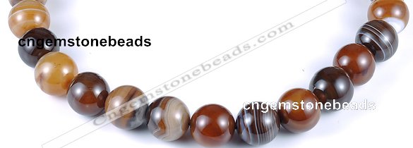 CAG144 round 16mm madagascar agate gemstone beads Wholesale