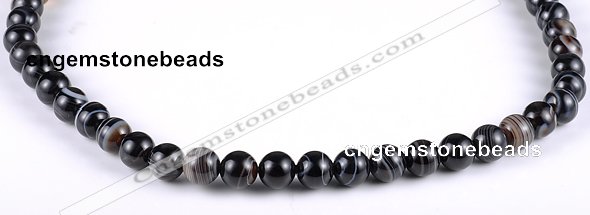 CAG147 Round 8mm madagascar agate gemstone beads Wholesale