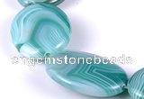 CAG159 Oval 25*35mm madagascar agate gemstone beads Wholesale