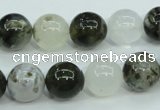 CAG1688 15.5 inches 12mm round ocean agate beads wholesale