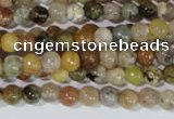 CAG1700 15.5 inches 4mm round rainbow agate beads wholesale