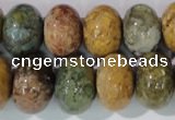 CAG1725 15.5 inches 13*18mm rondelle rainbow agate beads wholesale