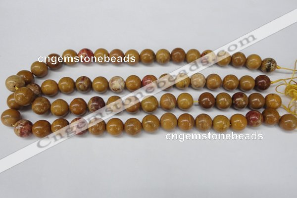 CAG1745 15.5 inches 12mm round golden agate beads wholesale