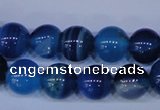 CAG2344 15.5 inches 12mm round blue line agate beads wholesale